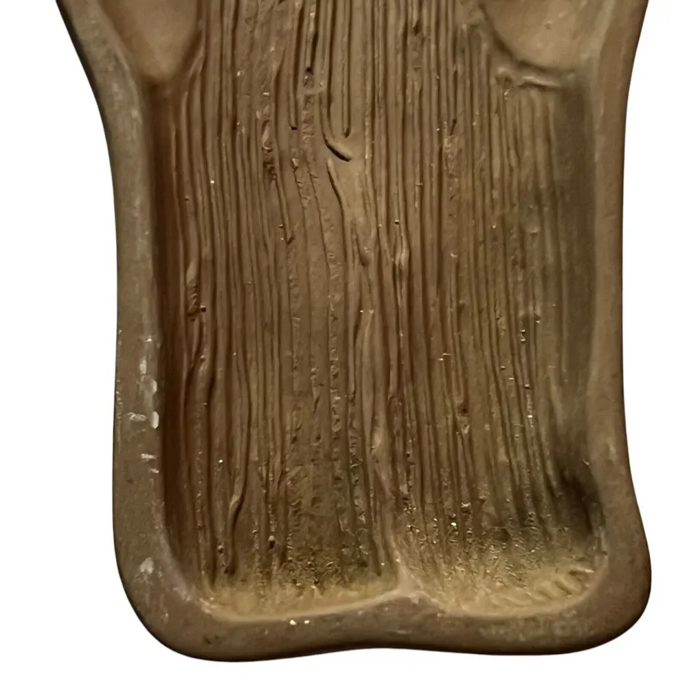 Hartstone Stoneware Cookie Molds Goldilocks Papa Mama Baby Bear Lot of 4‎